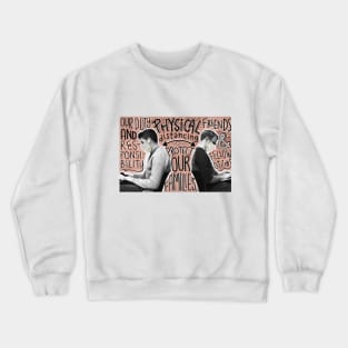 social distancing Crewneck Sweatshirt